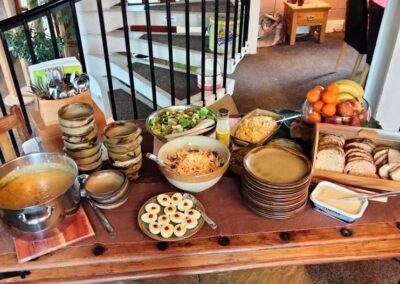 Hearty Retreat Food Light Supper +