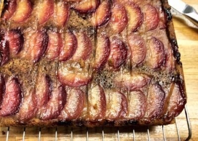 Hearty Retreat Food Plum Cake